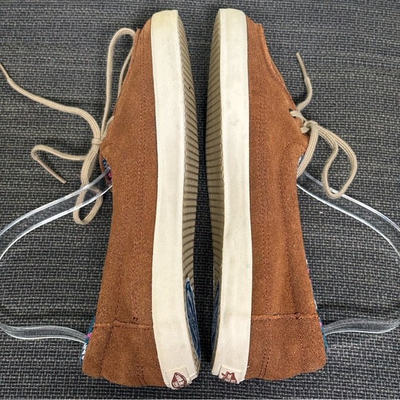 Vans Rata Lo Lace Up Loafer Flats Shoes-Brown-Suede-Women Size 7 - Picture 7 of 10